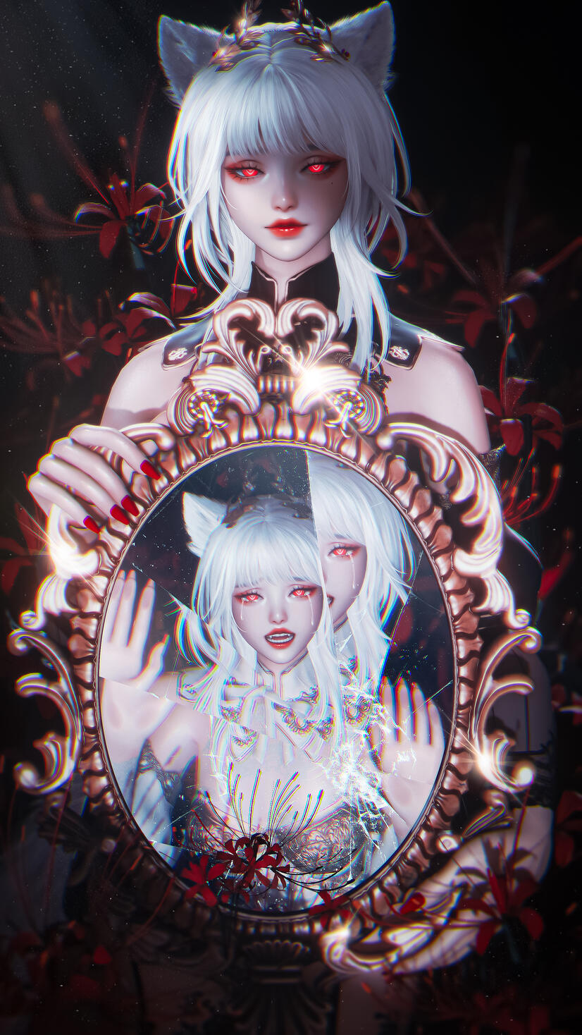 ── MIRROR ── ⟪ Save her? ⟫ 【 Yes 】 【 No 】