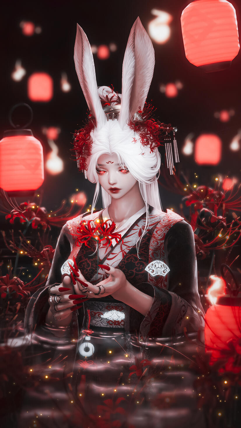 ── 彼岸花 ── Beautiful crimson, Deadly and poisonous.